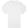 Slim Fit Breathable Comfortable Crew Neck T-Shirt 3-Pack Men Tops White NB4013-100