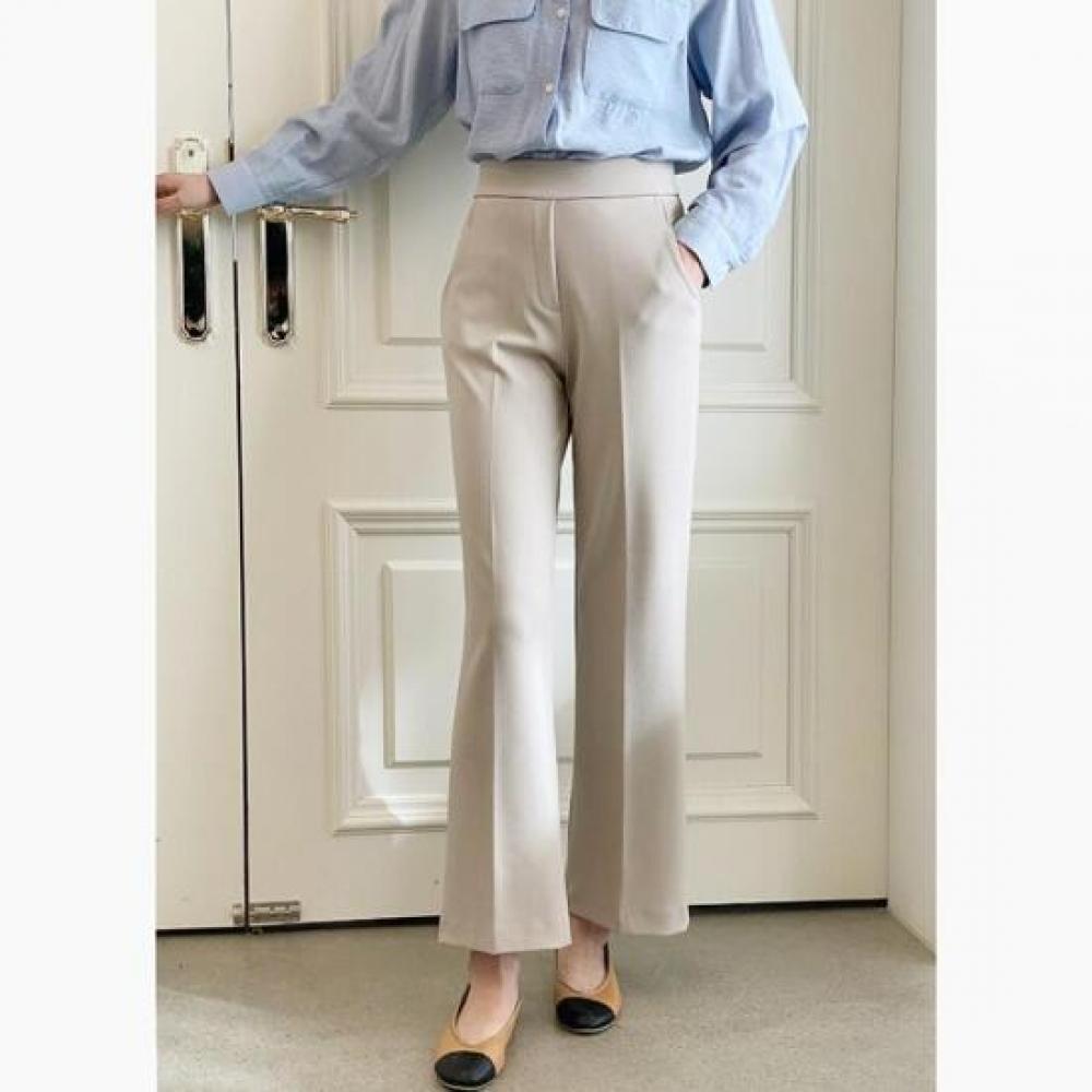 New Arrivals Open Run High Waist 9 10 Slacks Black Bootcut Pants
