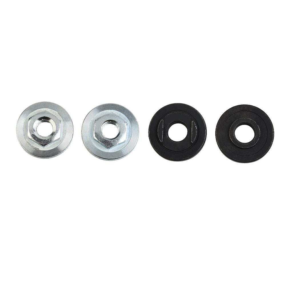 For Type 100 Angle Grinder Pressure Plate Hexagon Nut Metal 4pcs Brand New
