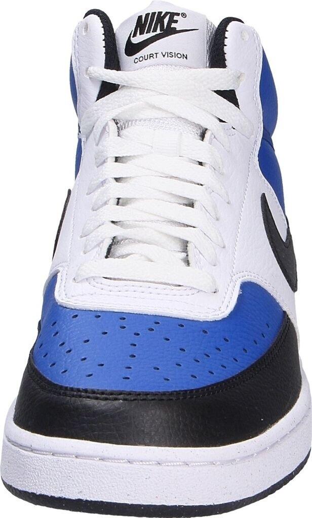 Nike Court Vision Mid Next Nature Sneakers (FQ8740-480) Game Royal/white/black