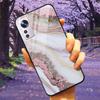 For Xiaomi 12T / 13T Case Tempered Glass SPACE Marble Luxury Hard Back Cover for Xiaomi 13T Pro / 12TPro Bumper for Xiaomi13T