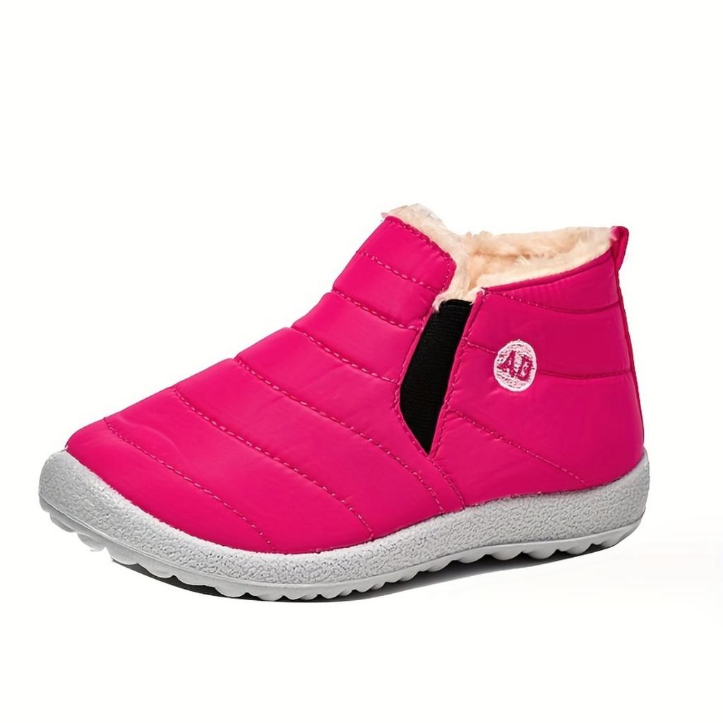 New Winter Youth Warmth-Enhanced Thickened Snow Boots with Anti-Slip Traction for Boys and Girls