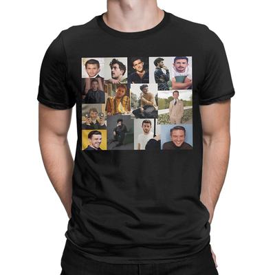 Jonathan Bailey Actor T Shirts Men Womens Cotton Hipster TShirts O Neck Comedy Tee Shirt Short Sleeve Clothes Printed
