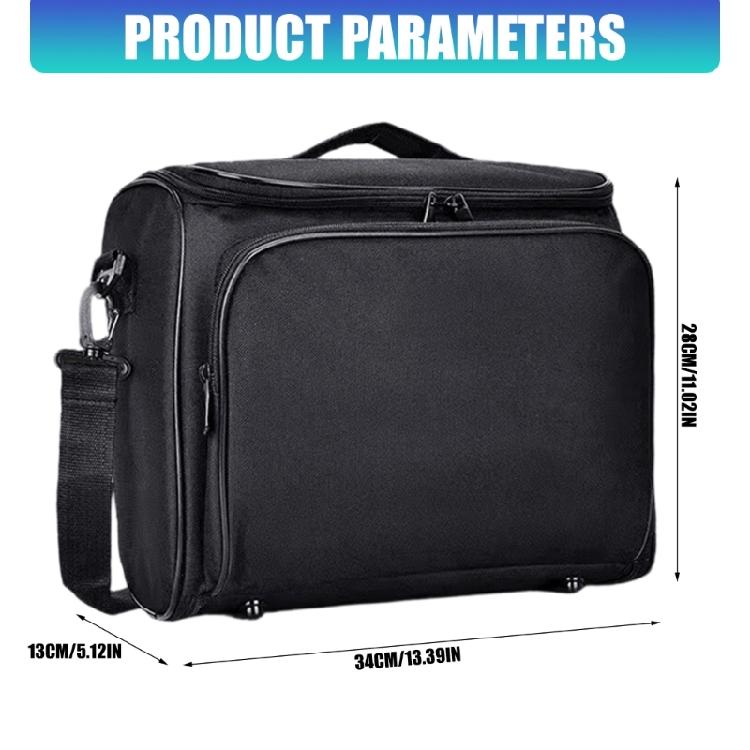 Projector Case Projector Travel Carrying Bag with Adjustable Shoulder Strap Portable Carrying Bag Accessories