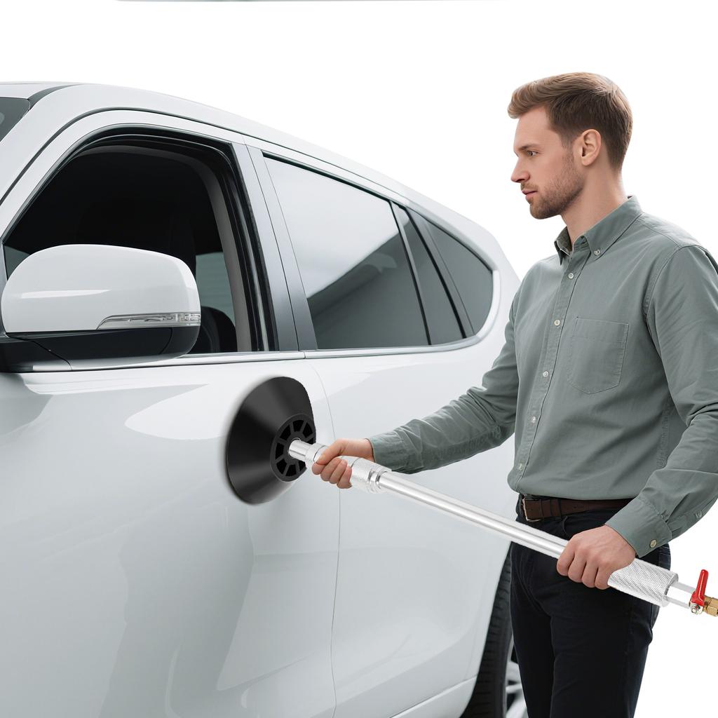 Air Pneumatic Dent Puller Car Body Dent Removal Tool with 3 Suction Cups Vacuum Slide Hammer Sheet Metal Repair Suction Cup Kit