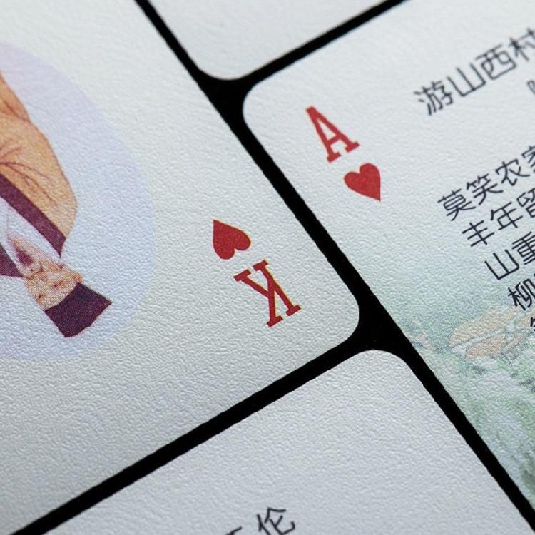 Mini Playing Cards Miniature Dollhouse Furniture Accessories Game Playing Card