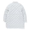 The Coffee Bean   Tea Leaf Ivory Ribbon Quilting Coat Ba12ct02iv