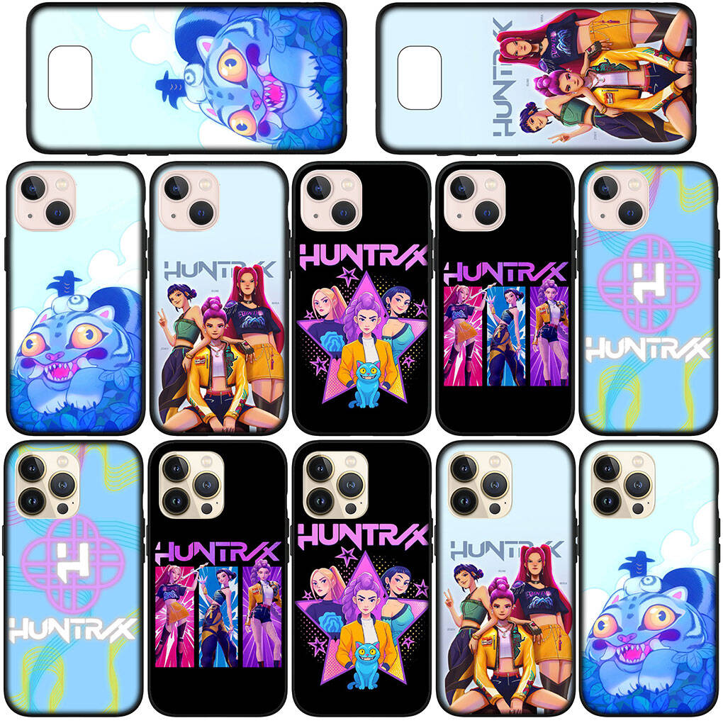 Handyhülle für iPhone 17 16 15 Plus X Huawei P30 P20 Lite Redmi Note 14 12 11 13 Pro Max OPPO A60 A80 A40 Rumi Mira KPop Zoey Dämon Tigerjäger Hülle