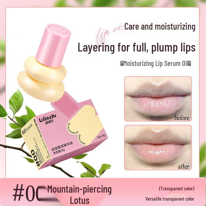 Lilin Zhi Rollerball Lip Serum: Moisturizing, Hydrating, Replenishing, Anti-Cracking Massage Oil.