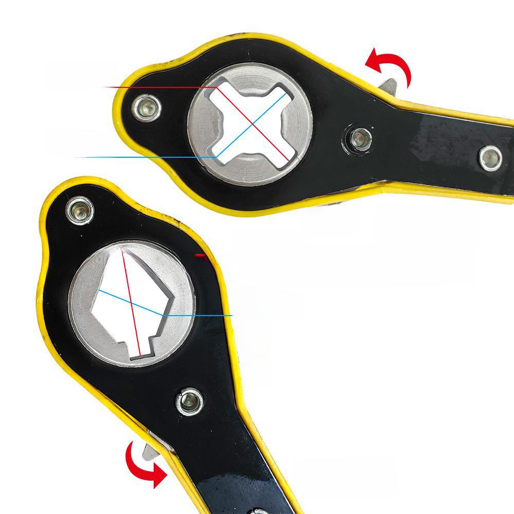 Universal Car Crank Handle Tool for Jack - Labor-Saving Wrench