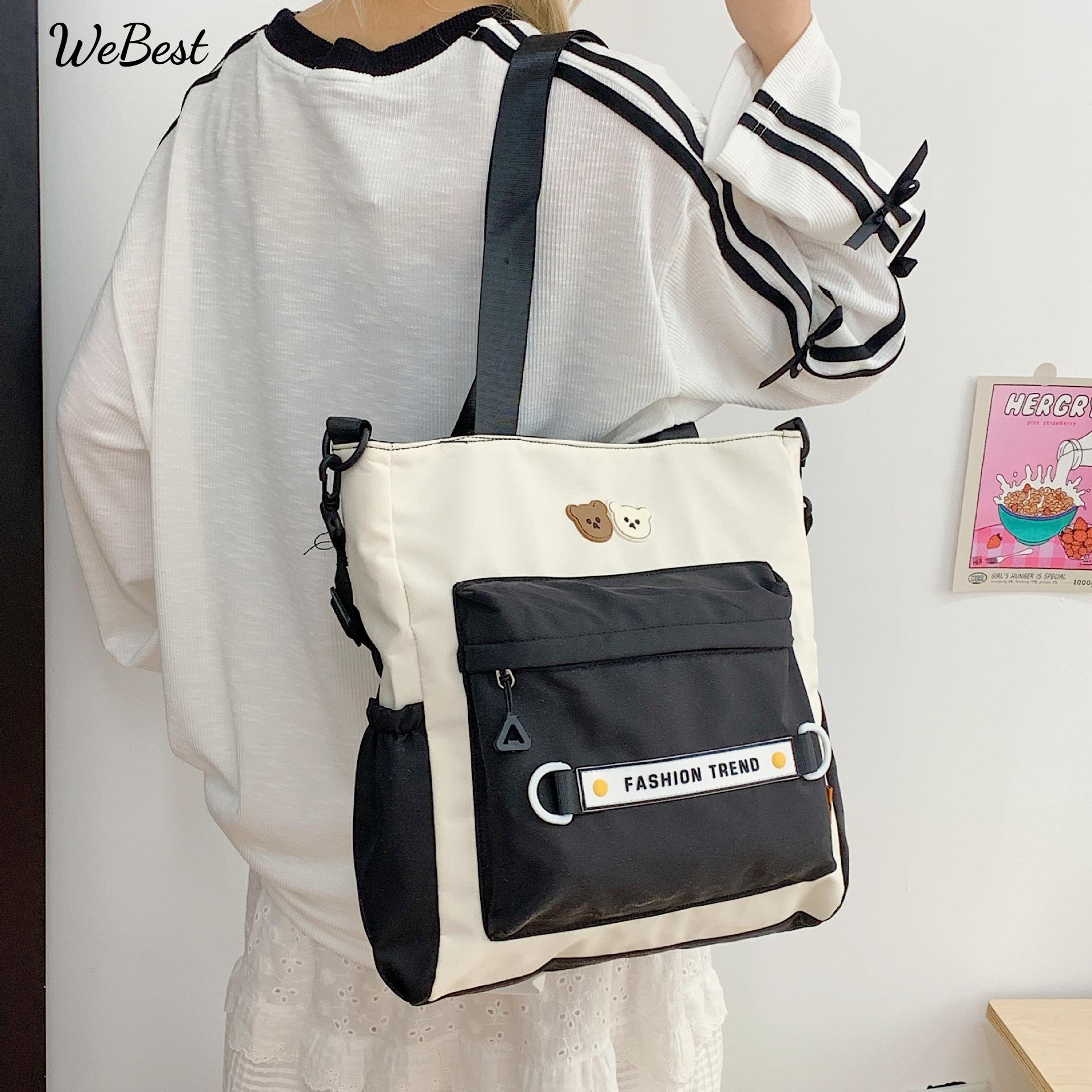 

Large Capacity Casual Versatile New Handheld Shoulder Bag чорний