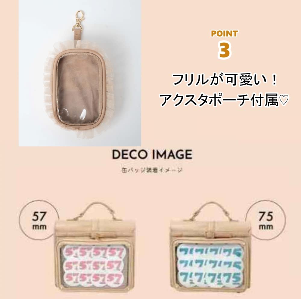 2WAY Letter Flap Ita Bag Ita Shoulder Itaba BAG Oshikatsu Oshikatsu Goods Event Live Otakatsu Oshikatsu Bag Clear Bag Deco Bag Bag Bag Going Out