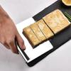 Dough Cutter Stainless Steel Vegetable Scoop Dough Scraper Dough Spatula Kitchen