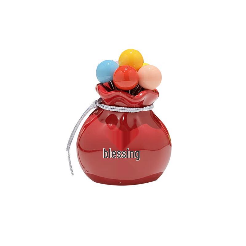 Ru Han Hochzeit Keramik Obstspieß & Dessertgabel Set