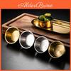 Small Seasoning Steel 304 Stainless Dish Kitchen Sauce Cup Ketchup Dipping Bowl Appetizer Plates Sushi Vinegar Soy Saucer Dish