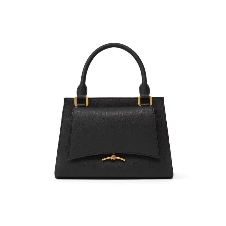 Charles & Keith Vintage Metal Accent Versatile Small CK Shoulder Tote Bag Medium Women handbags Cream Teal Black CK2-30671328