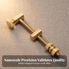 Trumpet Slide Adjustment Rod Threaded Instrument Accessory Knurled