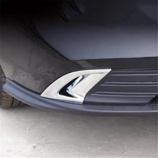 For Honda Accord 2023 2024 2025 Chrome Front Fog Lamp Bumper Light Cover Trim