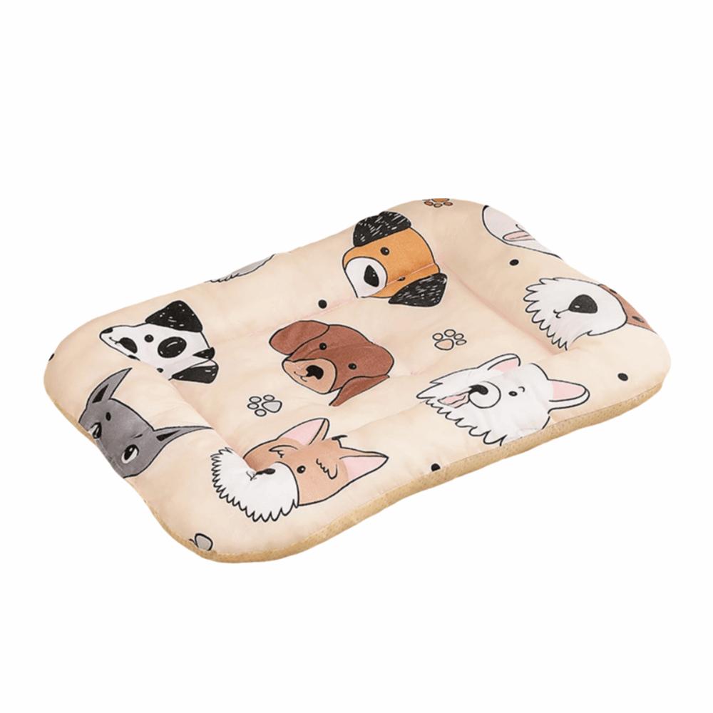 For Small Animal 43*35cm Pet Mat Breathable Comfortable Dog Mat Soft Print Design Cotton Pad All Seasons