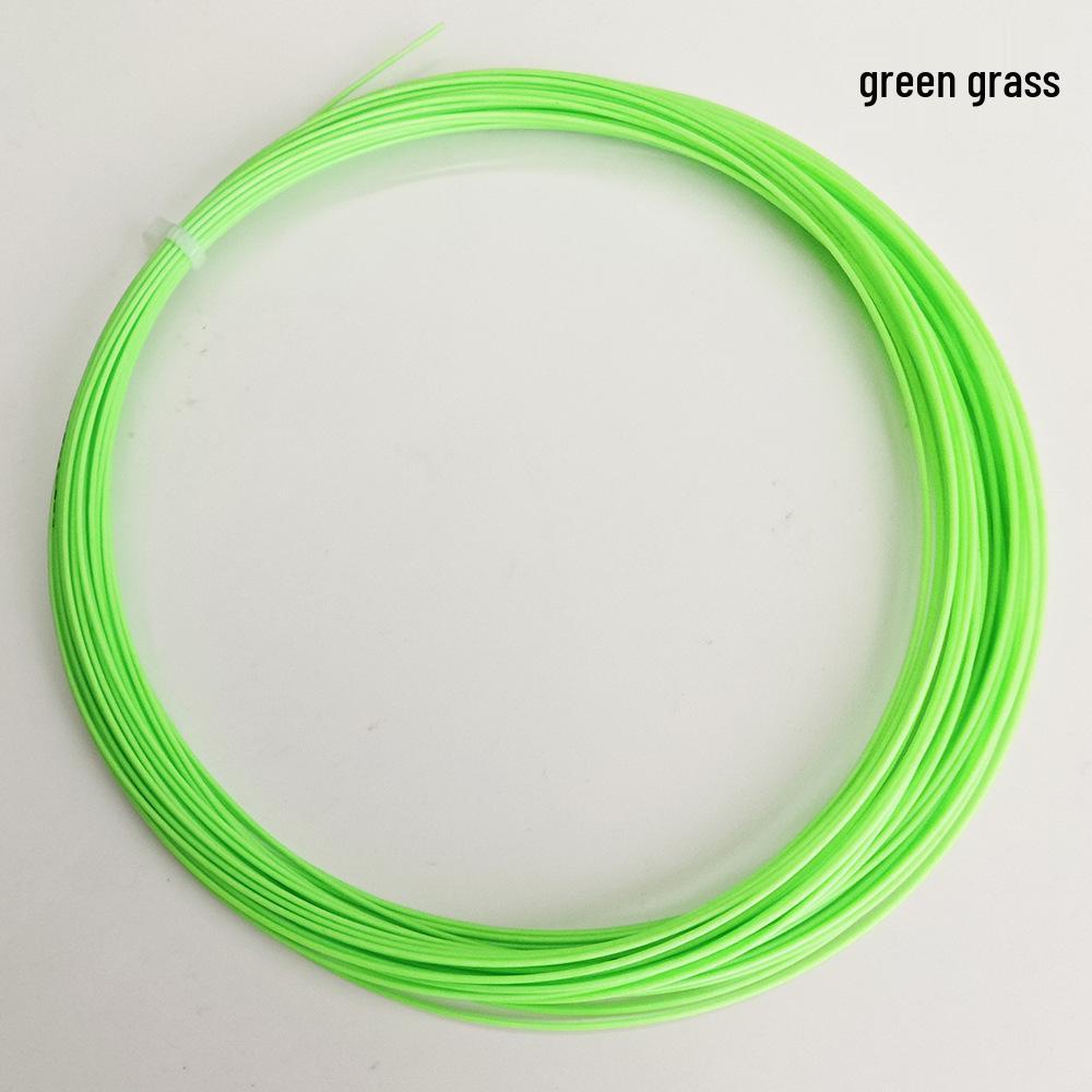 High Elasticity Badminton Racket String, 0.7mm, Durable for Training