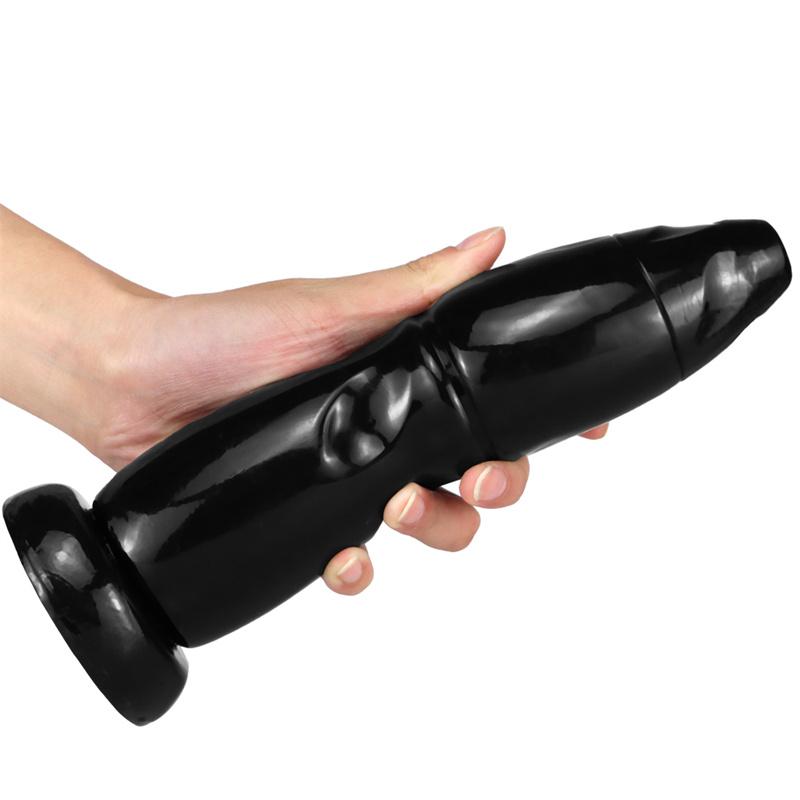 Cannon Oversized Simulation Dildo Female Stallion Phallus Backyard Butt Plug Masturbation Device