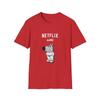 Camiseta Meme Engraçada de Netflix And Chill, Camiseta Unissex, Presente para Ele, Camiseta Unissex Sarcástica
