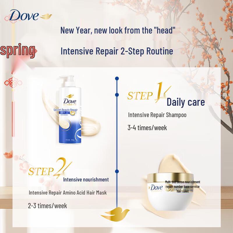 

Dove Intensive Repair Shampoo & Hair Mask Set