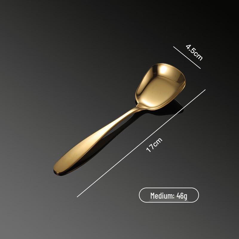 

Qianxing 304 Stainless Steel Korean Style Flat-Head Spoons Set