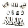 ETHZZLE 8pcs Tr413ac Decorative Cap Car Decoration Bushon Tire Valve Sleeve Valve Stem Sleeve Aluminum Alloy Silver