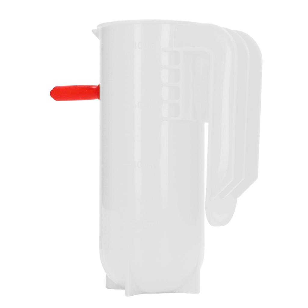 Lamb Milk Feeder Bottle 800ML Scale Accurate Quantitative Small Animal Calf Goat Pacifier Feeder Milk Bottle with Hand Grip