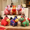 Year Of The Horse Plush Keychain With Pp Cotton Fill For Lunar New Year Gifts