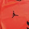 Jordan PSG Collaboration V-Neck Letter and Number Print Short Sleeve Soccer Jersey Fan Version 2019-20 Season Men Tops Orange DB2598-613