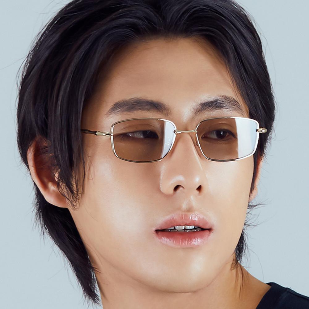 Haibisyeon Mue Gold/Gray Tint Lens