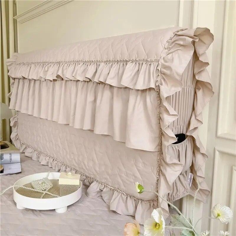 1PCs Thickened Lace Bed Skirt Four Seasons Single Piece Headcover Anti Slip and Dust Proof Bed Covers Bedding Supplies
