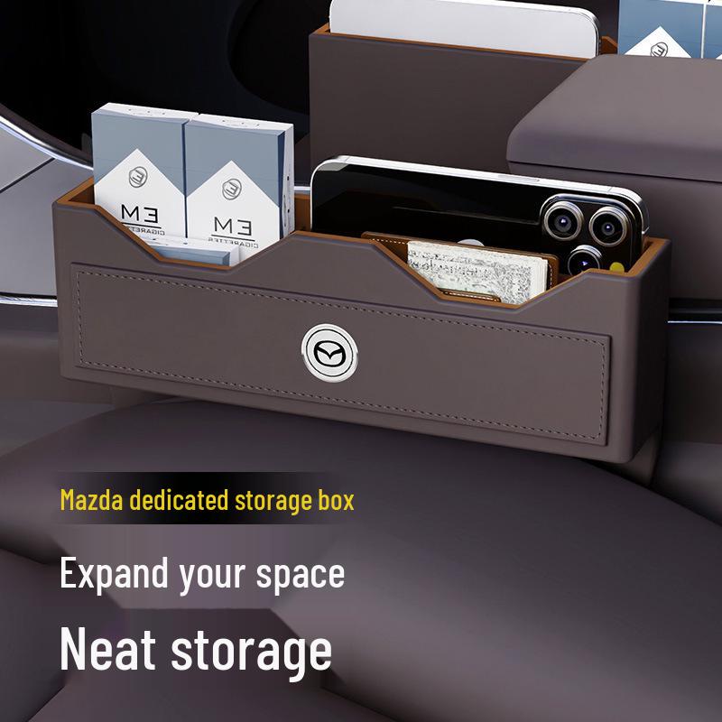 Seat Gap Storage Organizer for Axela, CX-3, CX-4, CX-5, CX-30, Atenza – Car Interior Accessory