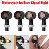Motorcycle Turn Signal Lights Amber Red White Brake Light Mini Flashing Indicator Lamp For Yamaha Honda 8MM Moto DRL Lamps