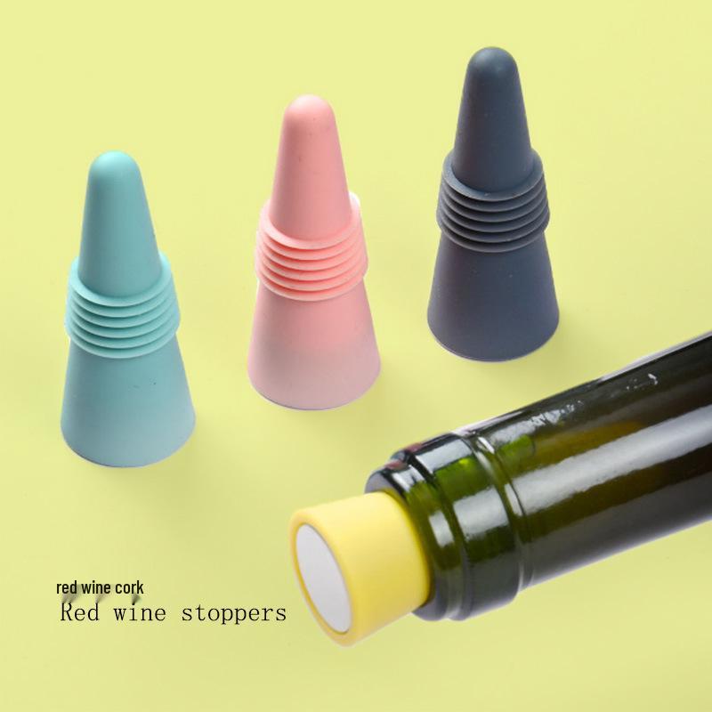 

Цветная пищевая силиконовая пробка для винной бутылки для герметизации и сохранения