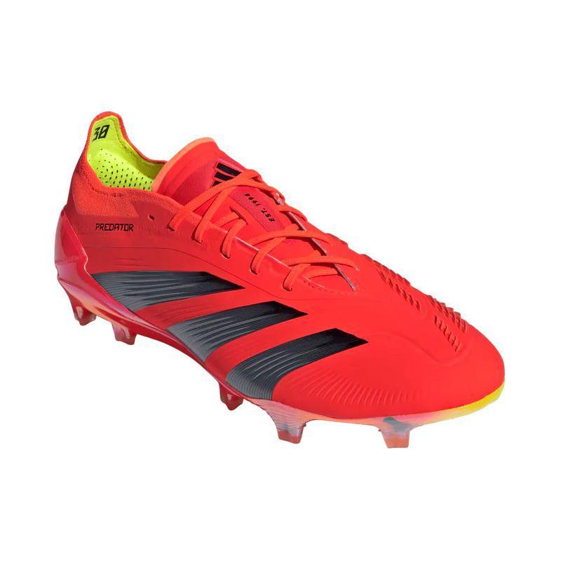 New Adidas Predator Elite Fg Solar Red Core Black Team Solar Yellow IF8883