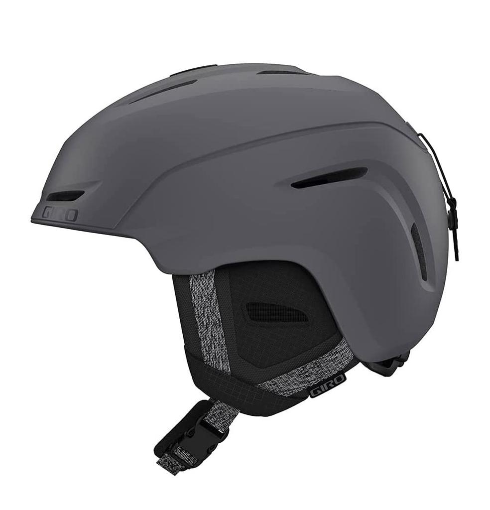 giRo NEO Matte Charcoal Snowboard Helmet (Charcoal Gray/M/Men's)