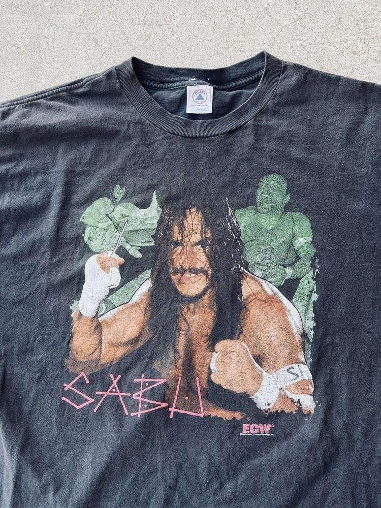 

Vintage 1996 Black Cotton Sabu All Sizes Gift Tee S to 5XL Unisex T-Shirt XL
