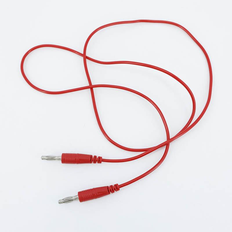 0.5m 1m Dual Head 4mm Banana Plug To Banana Plug for Multimeter Test Testing Leads Cord Cable Wire Metal Multi-meter
