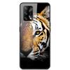 For OPPO A74 4G Case Tempered Glass Hard Phone Case Luxury Case for OPPO A74 5G A 74 Protective Bumper Shockproof Funda Coque