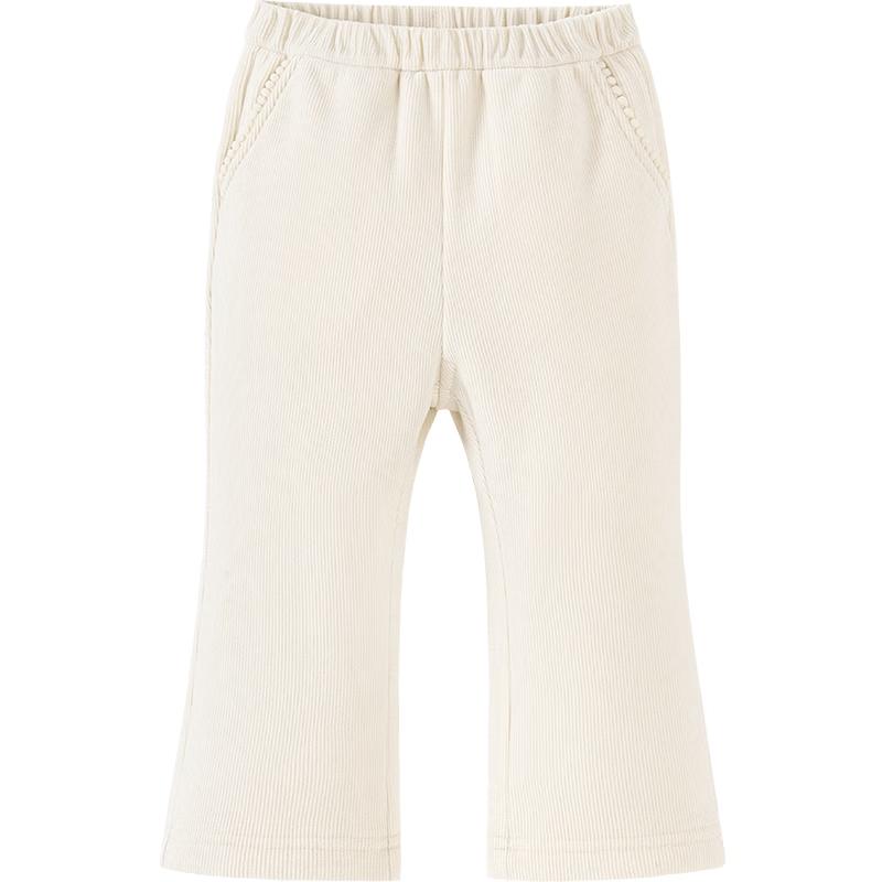 Minibala Girls  Fleece-lined Straight-Leg Flare Pants 150