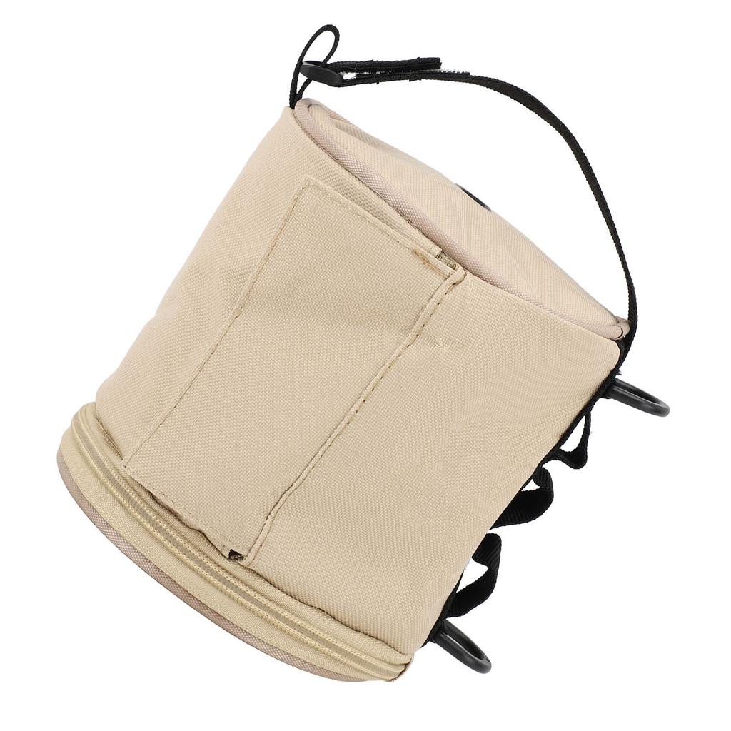 Hängender Toilettenpapierhalter Oxford-Gewebe Perlenbaumwolle Wasserdicht Tragbar Taschentuchrollenpapier Spender Etui für Draußen