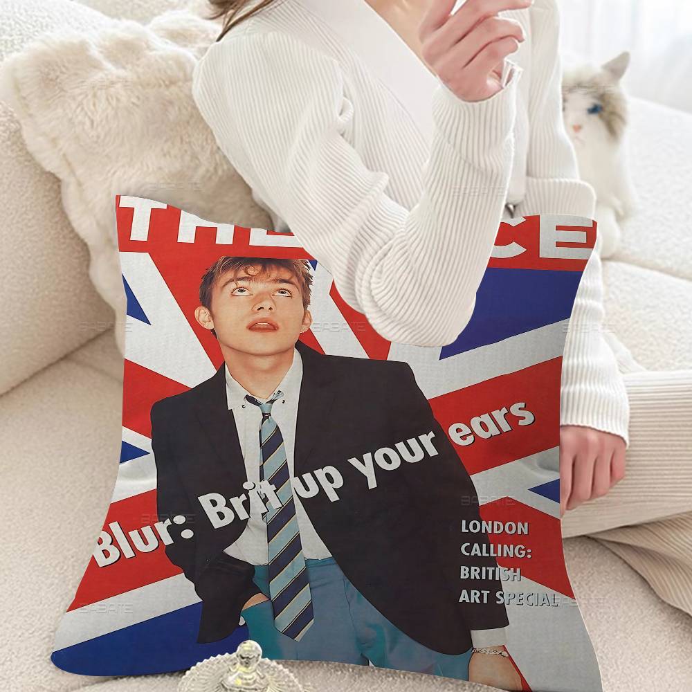 B-Blur Rock Roll Band Cushion Cover Pillow Cover Decor Pillowcase Printed Cushion Case For Couch