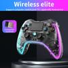Transparenter Kristall Wireless Game Controller Switch /Android /PC/IOS Joystick Gamepad für P4 Konsole Touch-Tasten