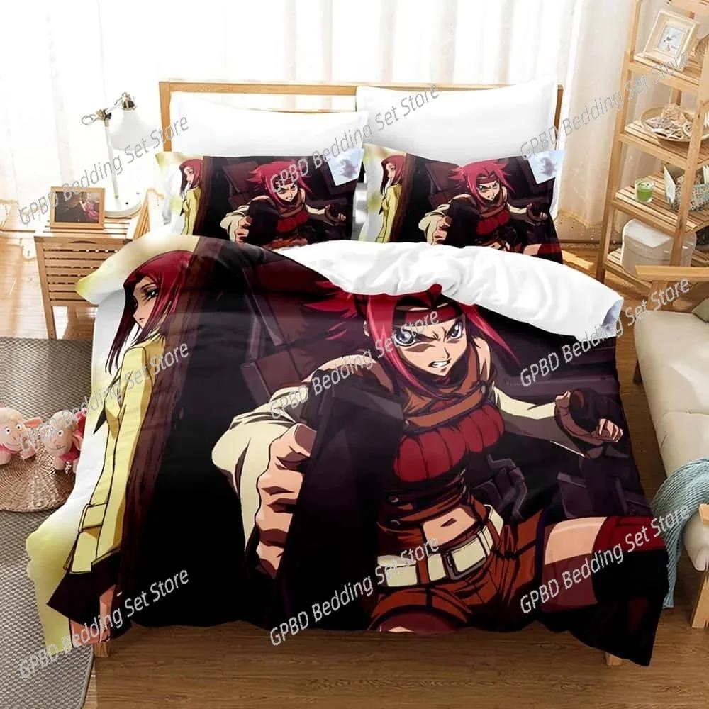 3d Print Anime Code Geass Bedding Set Bedroom Soft Modern Bedspreads Comefortable Kids Duvet Cover Quilt Cover And Pillowcase