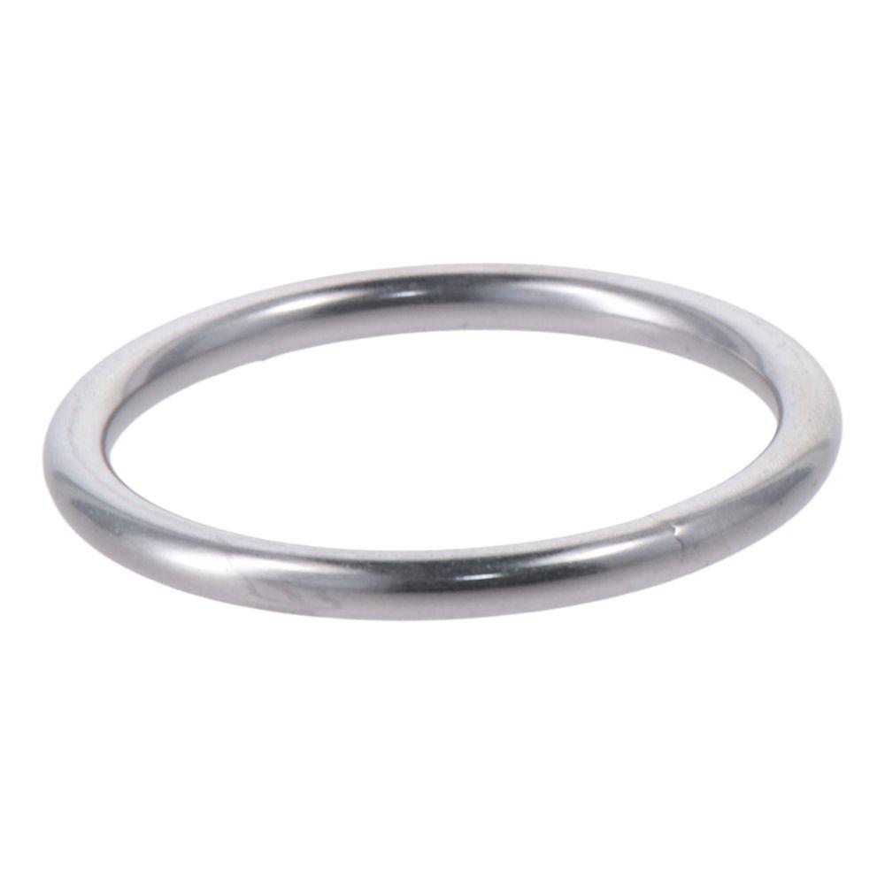 1Pc Rustproof 45mm Welded Steel Rings 304 Stainless Steel O-circle Ring Hang Round Ring Diving Pet Accessory