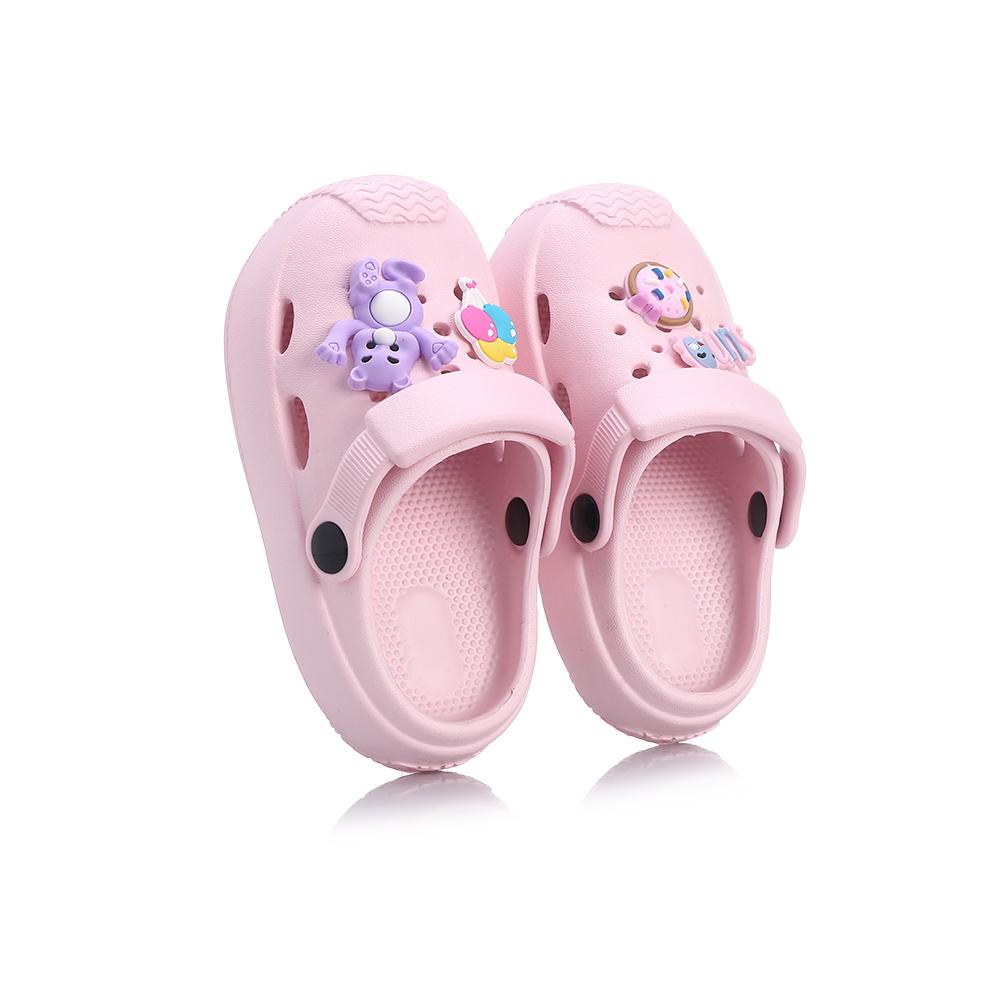 New Children's Garden Shoes Boys Girls BaoTou Non-collision Summer Soft Bottom Wear Slippers Outdoor Beach Sandals