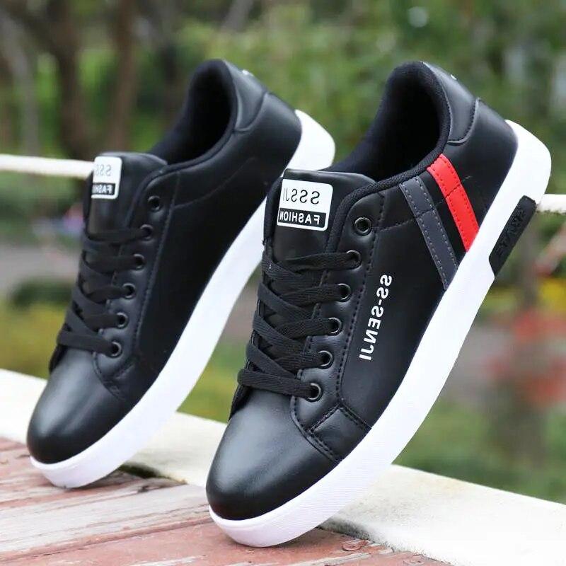Vysoce kvalitní pánské kožené Tenisky pro volný čas Pohodlné pánské boty Unisex Outdoorová vycházková obuv Pánské boty Zapatos De Hombre